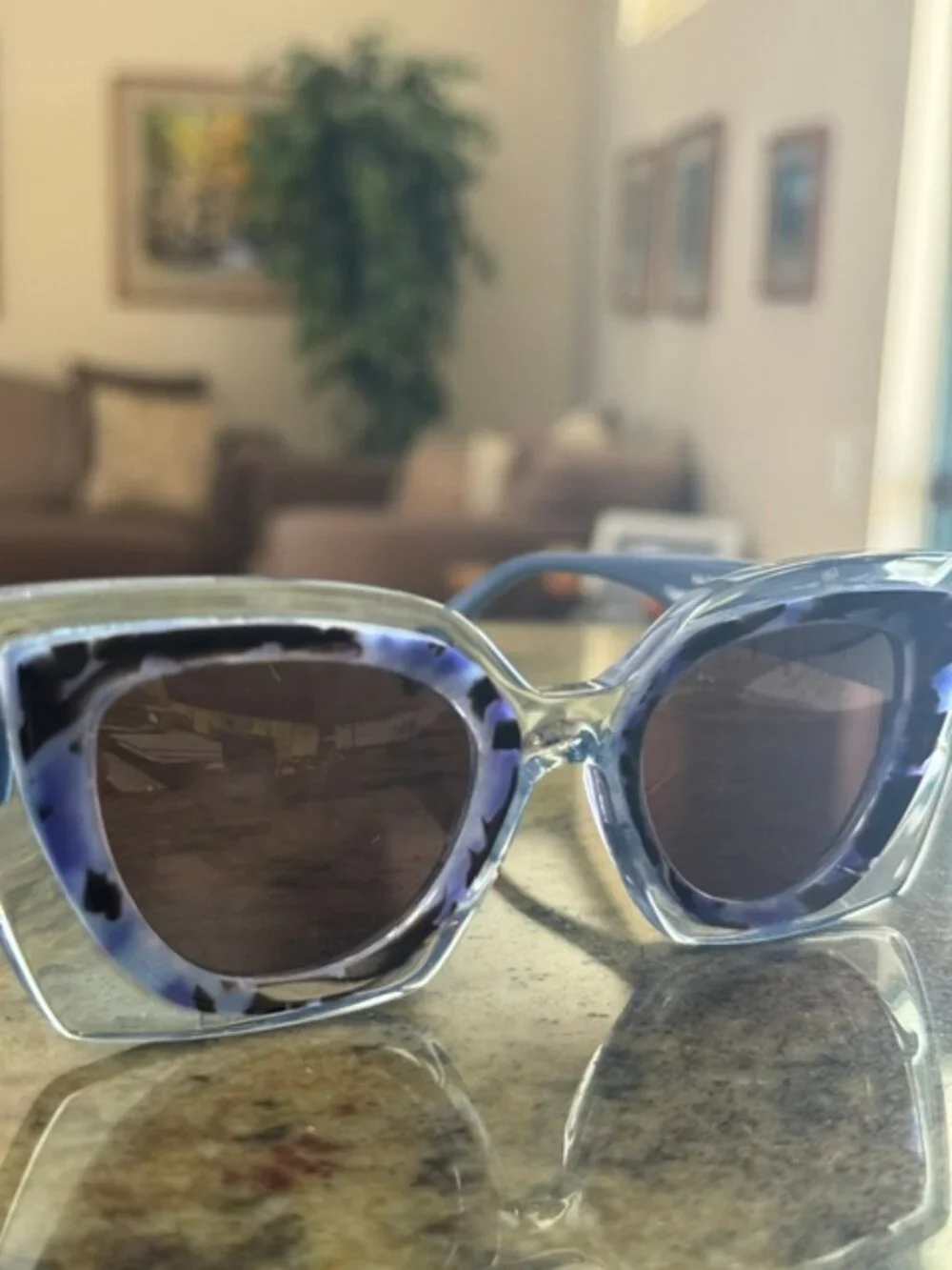 Face à Face Halos 1 Sunglasses Blue Crystal, 47-22-145 NWT/Case - Free Shipping!